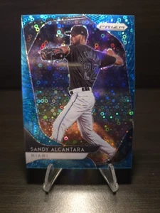 2020 Panini Prizm Sandy Alcantara #133 Teal Donut Circles 15/15 Ebay 1/1 - Picture 1 of 2
