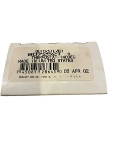 Mercury Quicksilver Thermostat - 140DEG 807252T 1 Brand New OEM "MADE IN USA" - Picture 1 of 2