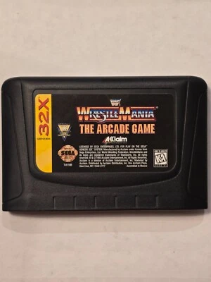 WWF WrestleMania The Arcade Game (SEGA Genesis 32X, 1995)   Authentic - Image 1 of 3