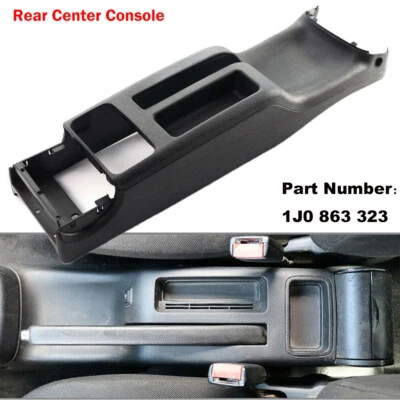 Rear Center Console Cup Holder Black For Volkswagen Jetta Golf IV Bora 1J0863323 Foto 1 de 4