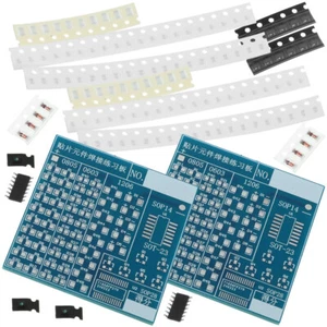 2 zestawy Praktykowy zestaw lutowniczy dla dorosłych Początkujący komponenty elektroniczne - Zdjęcie 1 z 12