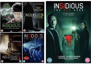Insidious 1 2 3 4 5 THE RED DOO 1-5 ALL COLLECTION OF ALL MOVIE'S - Picture 1 of 1