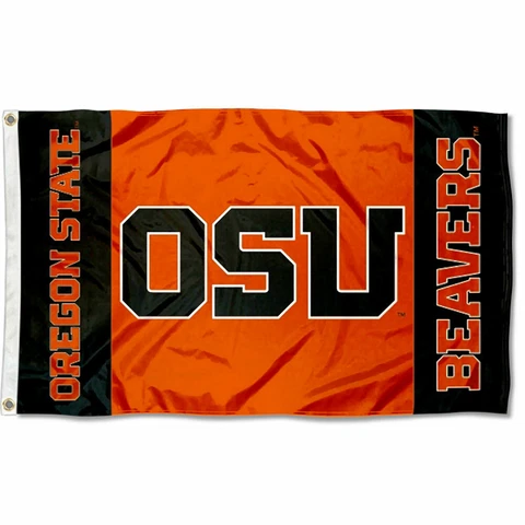 Oregon State Beavers OSU Logo Flag Large 3x5 Cover