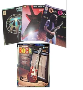 4 TROY STETINA Songbook Work GUITAR Play Learn w/ CDs Rock Metal Tabs - Picture 1 of 10