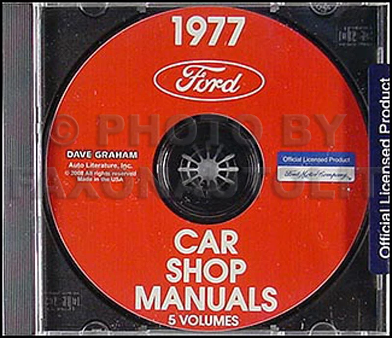 1977 Mercury Negozio Manuale CD Cougar Marquis Monarch Comet Bobcat Grand - Immagine 1 di 1