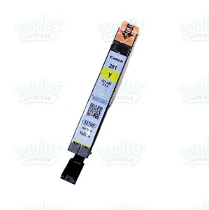 Genuine Canon CLI-281 Yellow SETUP Ink TR8520 TS9120 TS6120 TR7520 TS8120 - Picture 1 of 1