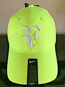 Nike ROGER FEDERER Tennis Hat Cap Legacy 91 Volt-White RF 371202-702 - Picture 1 of 18