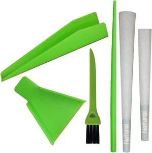 Pre Rolled  Cone Loader – Funnel Tool Green Packing Stick to Fill 1 1/4 .. - Picture 1 of 5