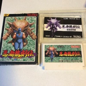 Ninja Ryukenden Nintendo Famicom NFC Tecmo Used Japan Action Game 1988 Boxed - Picture 1 of 3