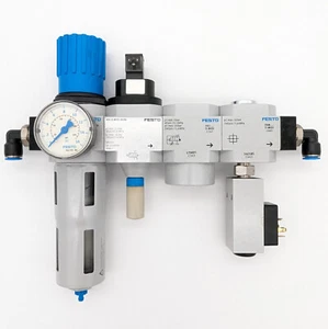 Festo Wartungseinheit LFR-1/2-D-MIDI, HEE-D-MIDI-24-SA, HEL-D-MIDI, FRM-Y-D-MIDI - Bild 1 von 5