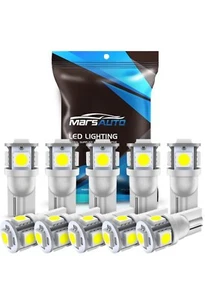Marsauto 194 LED Light Bulb 6000K 168 T10 2825 5SMD LED Replacement Bulbs - Picture 1 of 6