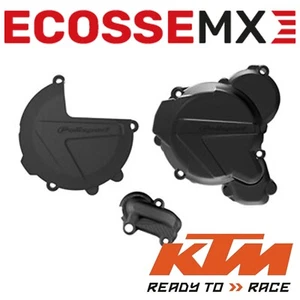 KTM EXC250 EXC300 TPI 2020-2023 Polisport Kupplung Zündabdeckung Schutz schwarz - Bild 1 von 4
