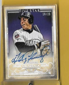 2016 Topps Fünf Sterne Andres Galarraga Rainbow Autogramm 19/25 fantastisch auf Autogramm - Bild 1 von 1