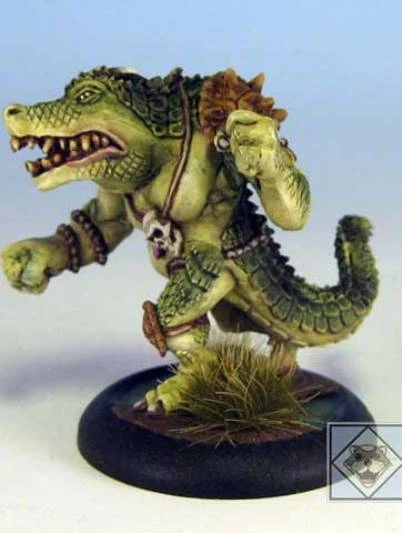 Impact Elfball Fantasy Football Metal  - Sarcos - Salt Water Croc 3 - Image 1 of 1