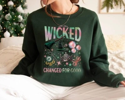 Толстовка Wicked Change For Good метла Defy Gravity для поклонников кино Wizard - Изображение 1 из 4