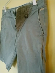 Industrie Khaki Cotton Chino Shorts Sz 30 Smart - Picture 1 of 8