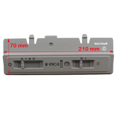 Pulsantiera Cruscotto Pannello Comandi Interruttore per Cappa Whirlpool Elica GR