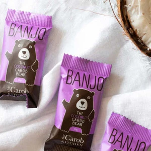 The Carob Kitchen Banjo Carob Coconut Bear 8 Pack (120g Net) - Picture 1 of 1