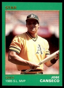 1990 STAR GOLD - #23 JOSE CANSECO OAKLAND ATHLETICS