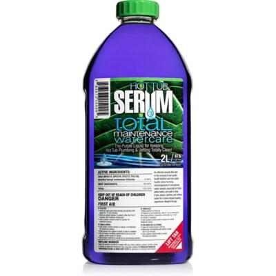 Hot Tub SERUM Total Maintenance 2L EPA Registered for Spa and Hottub