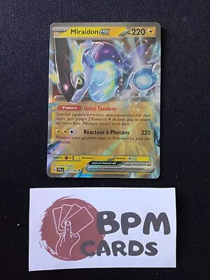 Carte Pokémon EV01 253/198 Miraidon EX GOLD SECRETE