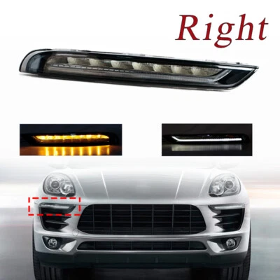 Правый светодиодный дневной ходовой фонарь для внедорожника Porsche Macan 95B Base S Turbo GTS 2014-2018 - Изображение 1 из 4