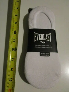 3 Pair Everlast Mens Low Cut Ankle No show Boat Socks Silicone Grip 6-12 Asst - Picture 1 of 4