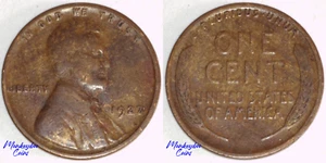 Centesimo di grano Lincoln 1927 - Miscela lega impropria grana legno legnosa - raro errore di conio - Foto 1 di 4