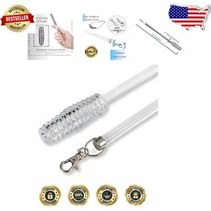 Versatile 6-Pack Acrylic Drapery Wands - Perfect for Curtains and Blinds - Picture 1 of 10