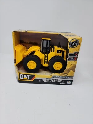 CAT Rev It Up Wheel Loader Toy Caterpillar Push Powered - Image 1 of 4