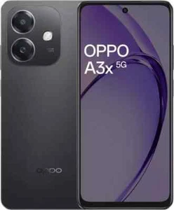 OPPO A3x 5G-4GB RAM 64GB STORAGE 6.67 inch HD+ Display Global ROM-Black - Picture 1 of 7