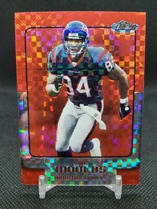 Eric Moulds #243/250 Xfractor Finest #11 Houston Texans Buffalo Bills - Picture 1 of 2
