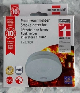 Rauchmelder RM L 3100 / Rauchmelder mit integriertem Akku - Bild 1 von 3