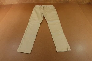 Galaxy by Harvic Girls Size 10 Khaki Cotton Blend Uniform Chino Pants NWT - Picture 1 of 6