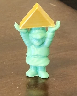 Zelda Link Keshi Japanese Triforce Mini Figure 3D Printed  - Image 1 of 3