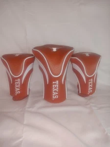 Texas Longhorns 3-Pack Golf Club Driver Head Covers / Sleeves / Socks (X, 1 & 3) - Bild 1 von 10