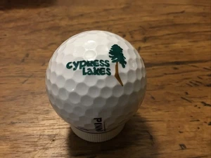 Pelota de golf con logotipo de campo de golf CYPRESS LAKES ~ Hope Mills, Carolina del Norte ~ Pinnacle ~ Excepción - Imagen 1 de 4