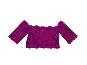 Vintage 90s Victoria's Secret Lace Off Shoulder Crop Top XS/S USA - Bild 1 von 8