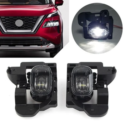 Fog Light Lamps w/ Bracket+Harness+Switch Fit Nissan Rogue X-trail T33 2021-2023 - Image 1 of 4