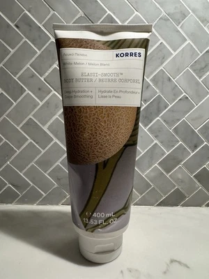 Manteca corporal Korres elasti-lisa melón blanco 13,53 fl. oz Foto 1 de 4