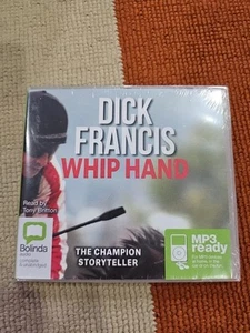 Whip Hand - Dick Francis - Unabridged Audiobook - MP3CD New Sealed (e1) - Picture 1 of 2
