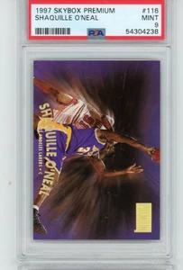 1997-98 Skybox Premium #116 Shaquille O'Neal - Low POP - Only 2 Higher - PSA 9 - Picture 1 of 1