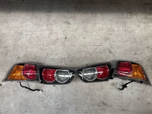 Genuine Rear Tail Lights Lamps For: Mitsubishi Lancer Evo X 10 CZ4A - Picture 1 of 9