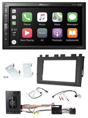 Pioneer USB Lenkrad DAB 2DIN Bluetooth Autoradio für VW Polo ab 2018 MIB II Info - Bild 1 von 4