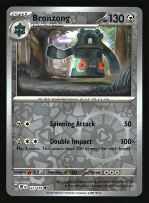 SV08: Surging Sparks #127/191 Bronzong Reverse Holofoil - Image 1 of 2