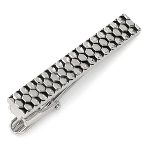 Honeycomb Tie Clip - Picture 1 of 4