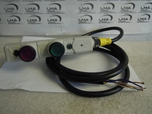 FORTRESS INTERLOCKS HC P1 P3 BC 24V PUSH BUTTON SWITCH EGARD REMOTE WITH CABLE - Picture 1 of 6