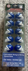 UK University Of Kentucky Football Collegiate Helmet Lights 10 RV Tailgate PSG - Picture 1 of 6