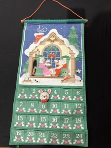 Avon 1987 Vintage Christmas Countdown Advent Calendar with Original Mouse - Picture 1 of 7