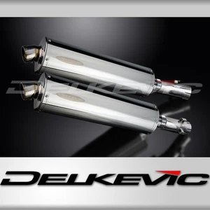 KIT ESCAPE SILENCIADOR BSAU ACERO INOXIDABLE OVALADO 450mm HONDA CB1300DC X-4 1997-2003 - Imagen 1 de 4